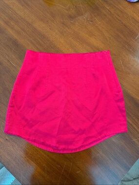Zara Hot Pink Mini Skirt